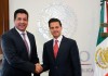 El Presidente Enrique Peña Nieto y el Gobernador Electo de Tamaulipas, Francisco Javier García Cabeza de Vaca, dialogaron en torno a la situación actual de la entidad.