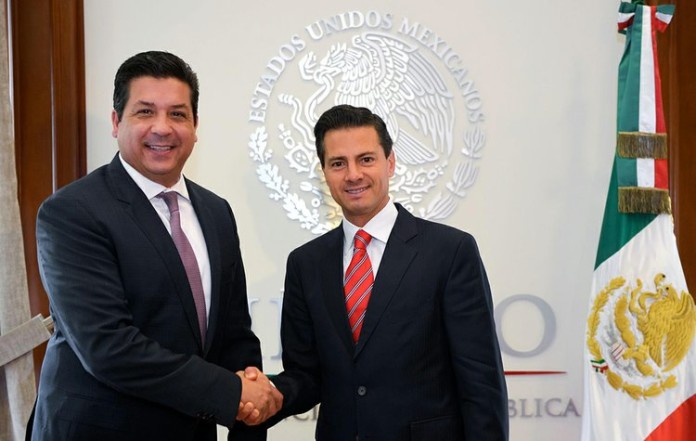 El Presidente Enrique Peña Nieto y el Gobernador Electo de Tamaulipas, Francisco Javier García Cabeza de Vaca, dialogaron en torno a la situación actual de la entidad.