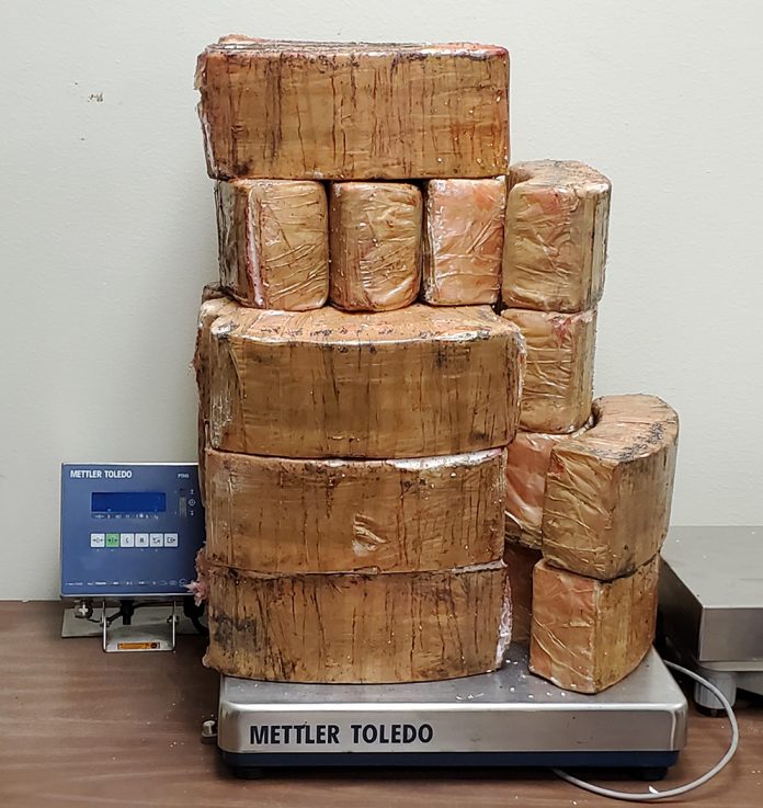 Martes57.22 kg Meth, HID, 09252020, courtesy CBP Hidalgo