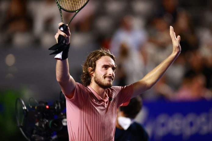 Tsitsipas pasa sobre Wolf y se instala en cuartos de final en Acapulco