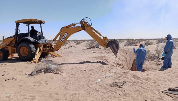 Encuentran restos de 26 víctimas en fosas clandestinas en el norte de México