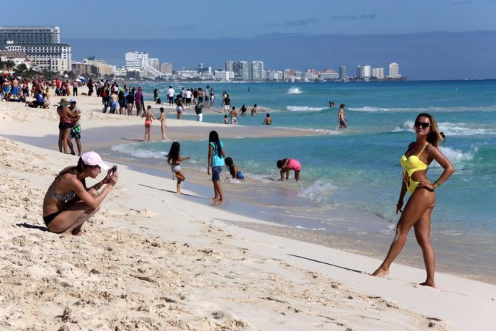 El turismo internacional en México sube un 37,5 % interanual en enero