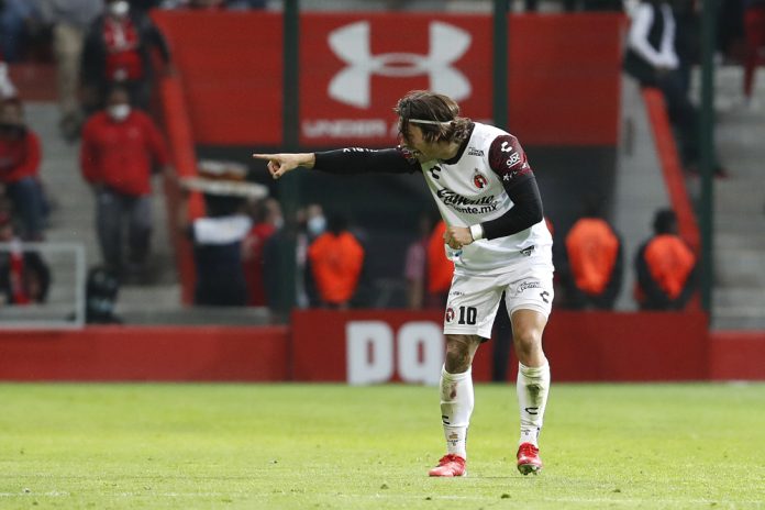 El chileno Montecinos decide triunfo del Tijuana en el fútbol mexicano