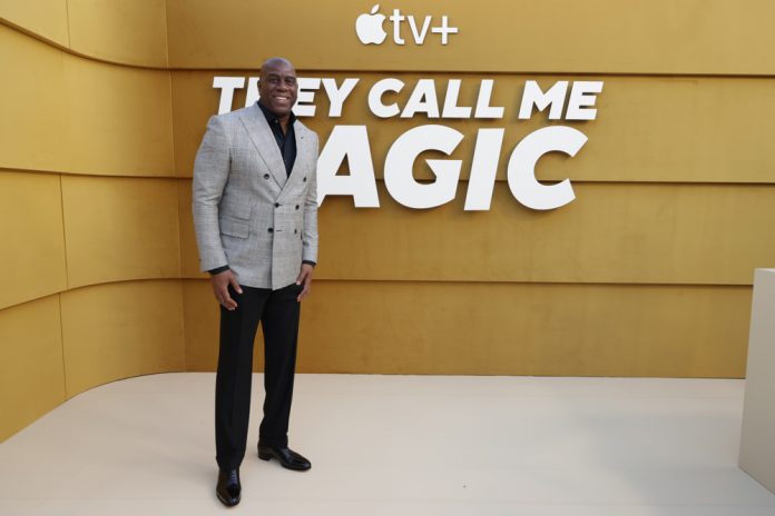 Magic Johnson, al presentar su docuserie: