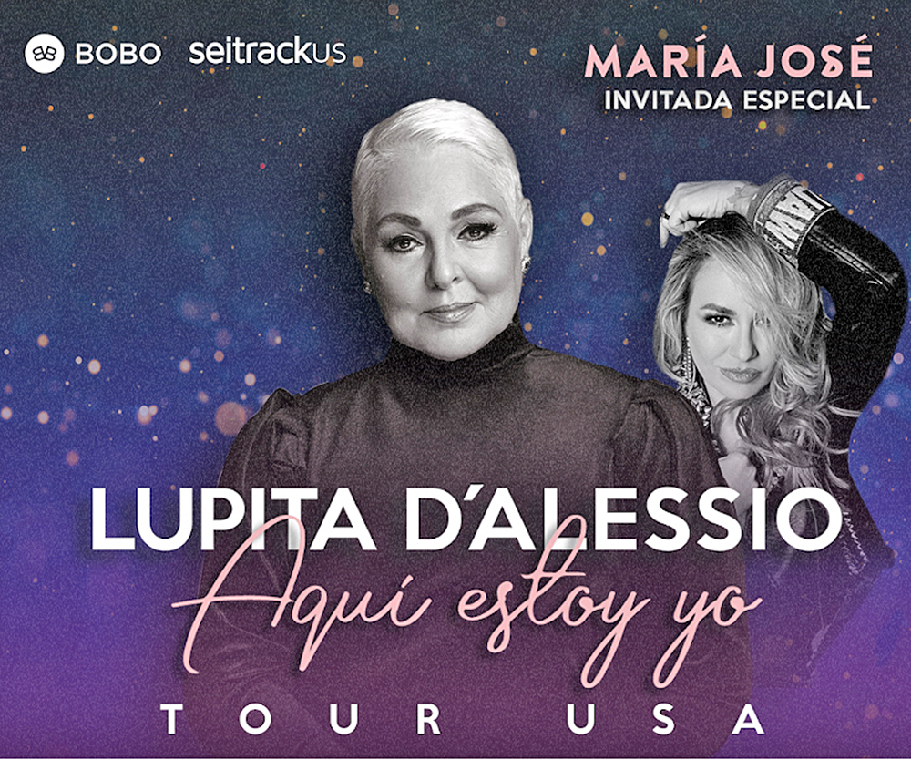 Lupita D’Alessio anuncia su gira “Aquí Estoy Yo” por Estados Unidos