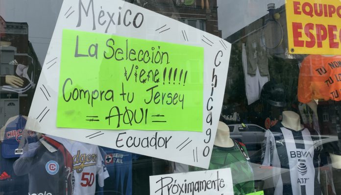 La Chicago mexicana se vuelca con el 'Tri'