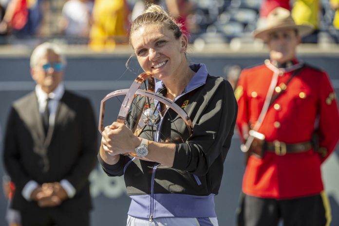 Halep se corona por tercera vez en Canad· y acaba con el sueÒo de Haddad Maia