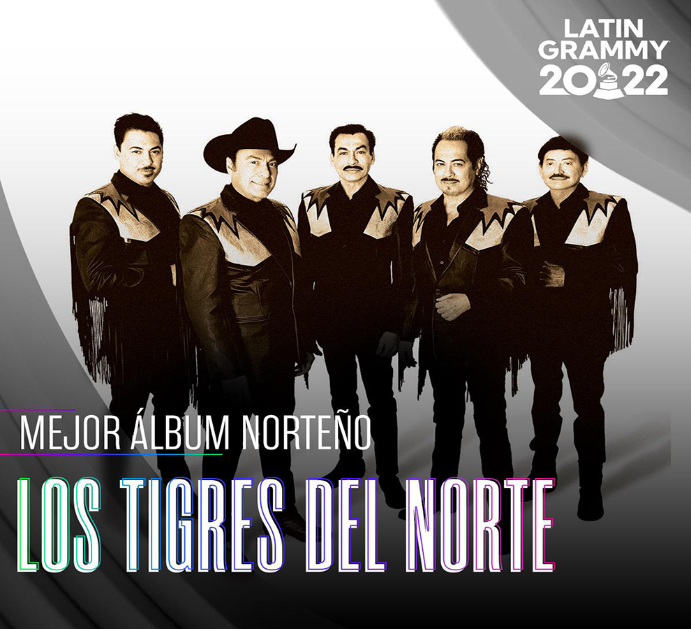 Los Tigres del Norte nominados al Latin Grammy 2022 por “Mejor Álbum de