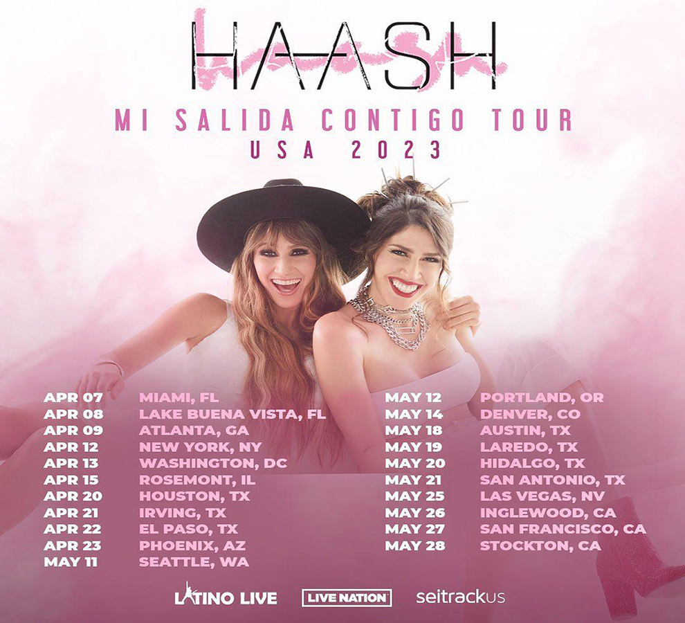 Ha*Ash regresa a EUA con su gira “Mi salida contigo Tour” El