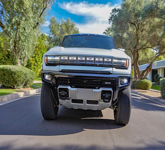 Whether on-road or off, the 2022 GMC HUMMER EV provides a comfor