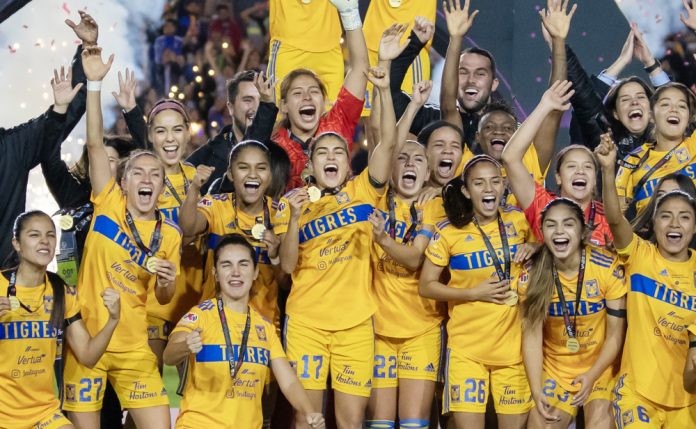 Tigres vence al AmÈrica y gana quinto tÌtulo en el f˙tbol femenino de MÈxico