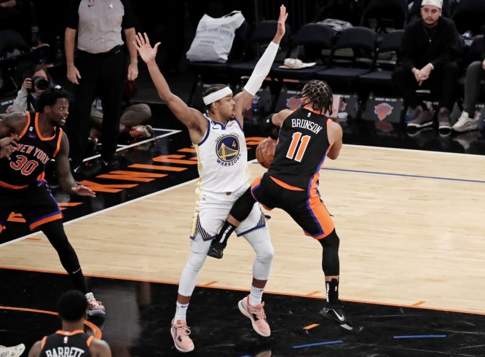 132-94. Los Knicks deprimen a los Warriors