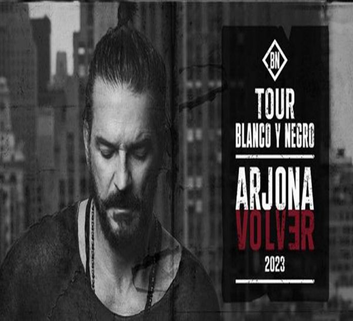 arjona usa tour 2023