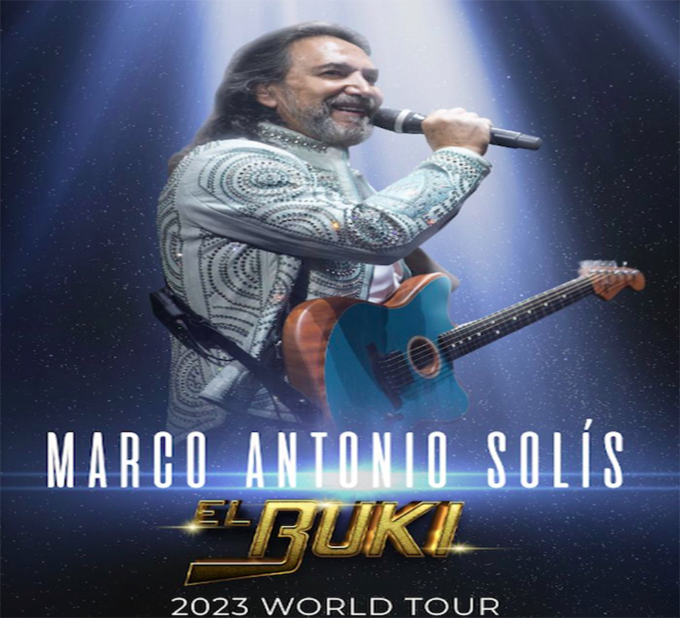 Marco Antonio Solís anuncia su gira “El Buki World Tour 2023” El
