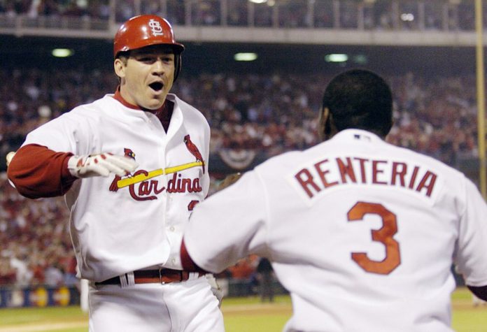 El estadounidense Scott Rolen entra en el SalÛn de la Fama del bÈisbol de la MLB