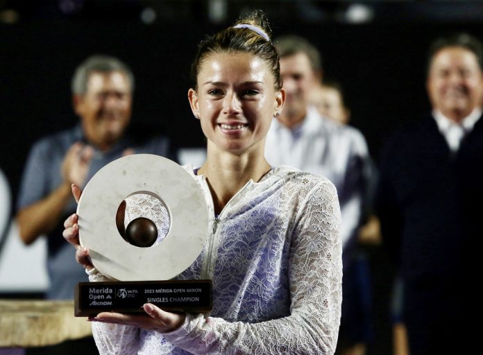 La italiana Camila Giorgi gana el Abierto de Mérida de la WTA