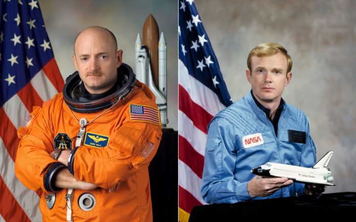 Senador Mark Kelly y Roy Bridges ingresan al Salón de la Fama de Astronautas