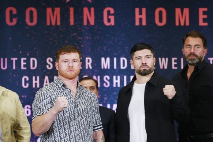 'Canelo' Álvarez le dice a Ryder que está recuperado de su cirugía