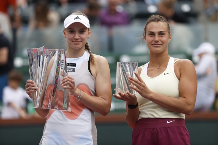 Rybakina se 'venga' de Sabalenka y triunfa en Indian Wells