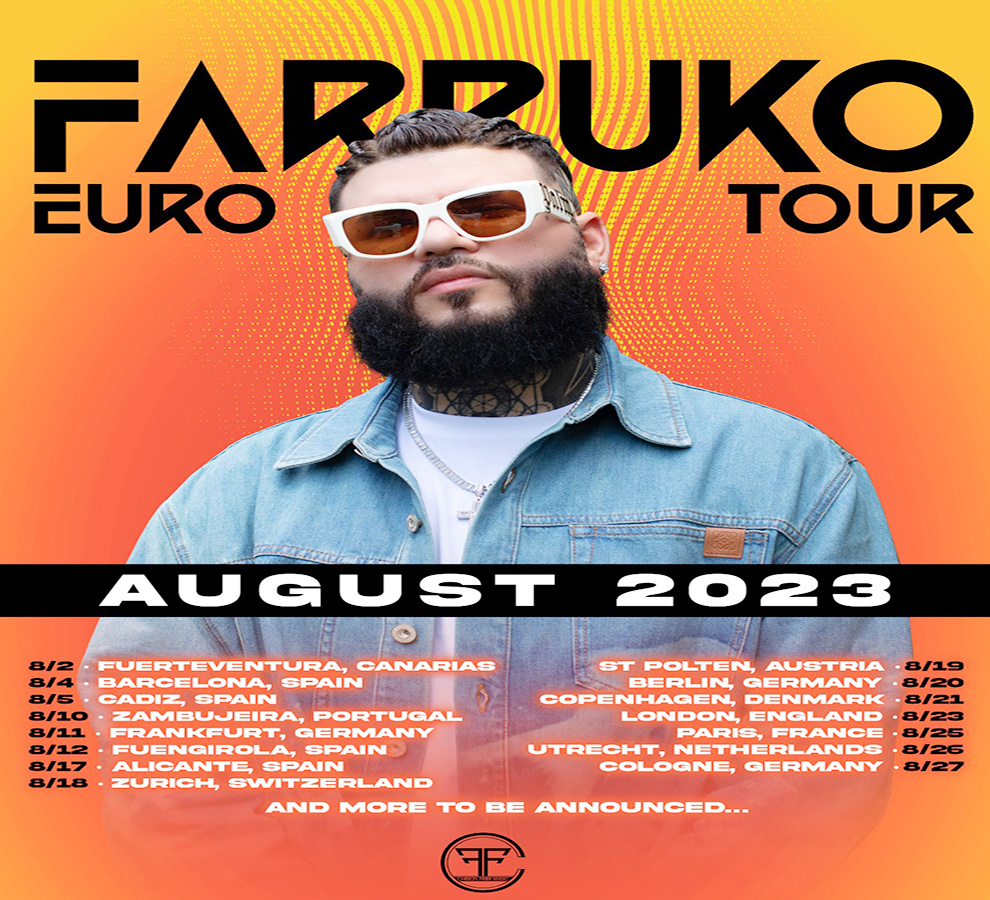 farruko euro tour 2023