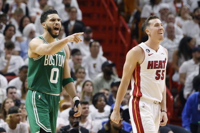 NBA Playoffs Eastern Conference Finals Boston Celtics at Miami Heat