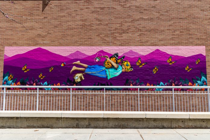 Mural en la Universidad de Colorado busca