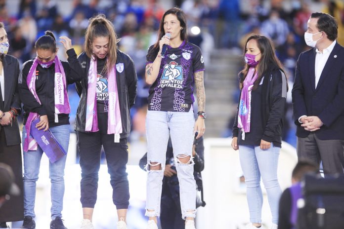 Jenni Hermoso aspira a que un título con el Pachuca la lleve a otro Mundial con España