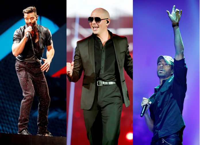 Enrique Iglesias, Ricky Martin y Pitbull se unen en la gira