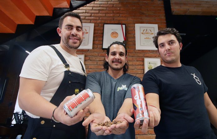 La Grilla, una cerveza mexicana a base de insectos