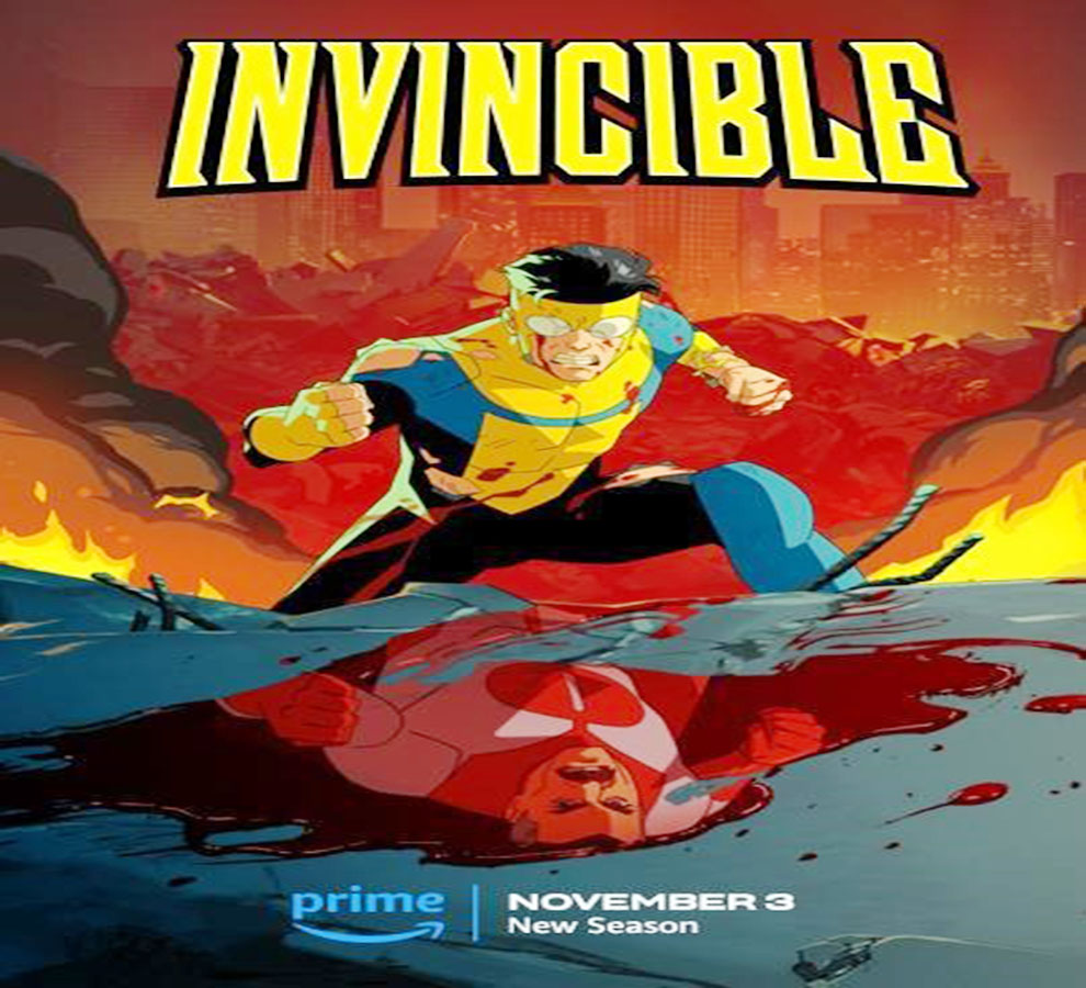 Presentan tráiler oficial de la II temporada de serie Invincible El