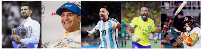 Djokovic, Palou, Messi, Neymar, Acuña Jr., postales de septiembre en el deporte de América