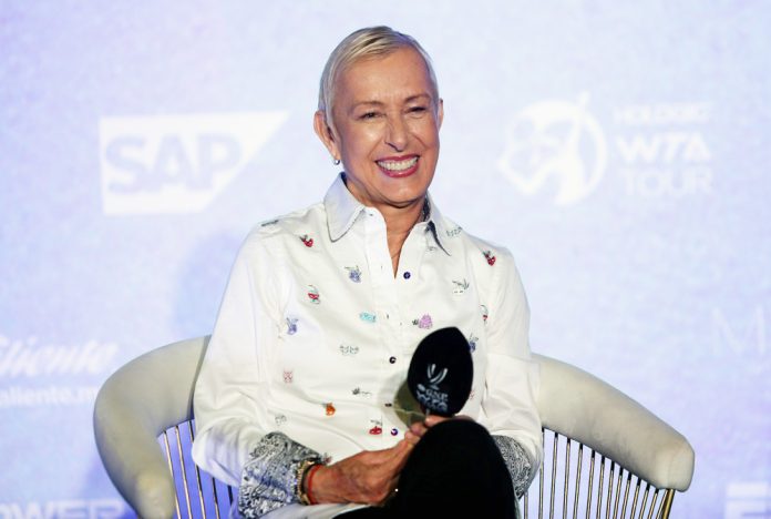 Navratilova y WTA, un paso al frente contra el cáncer