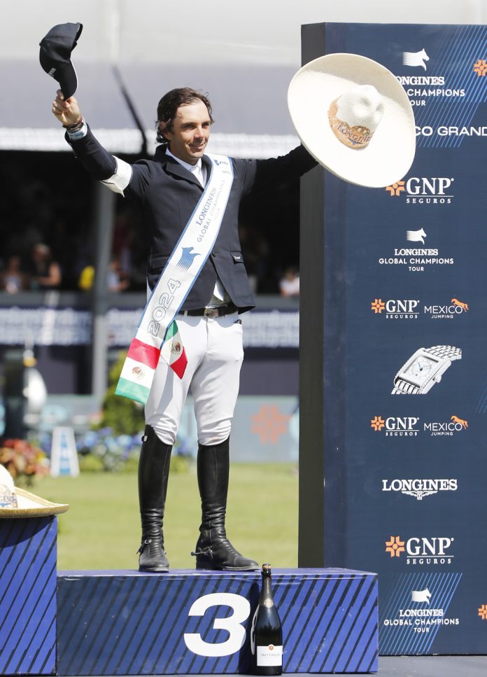 El español Eduardo Álvarez Aznar fue tercero en el GCT en México