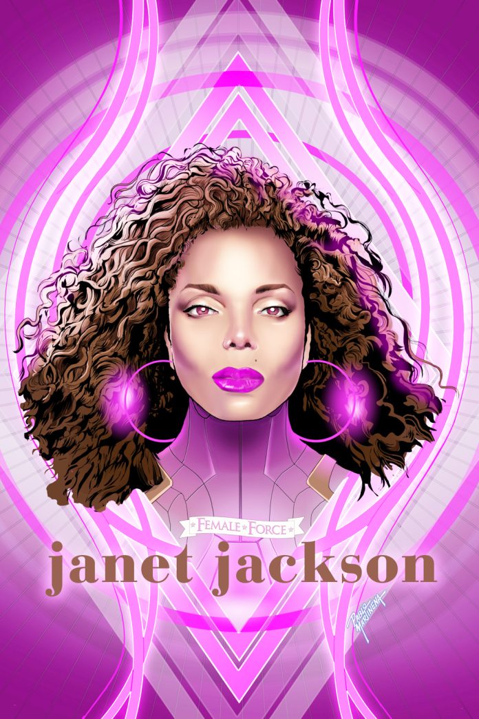 La vida de Janet Jackson se convierte en cómic en coincidencia con su cumpleaños