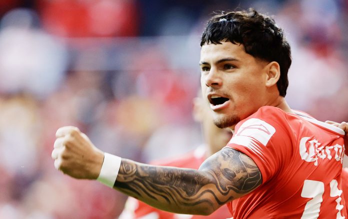 El uruguayo Maximiliano Araujo pone a Toluca en los dieciseisavos de final de la Leagues Cup