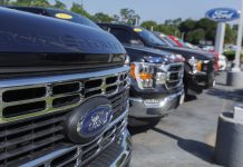 Las ventas de Ford en EEUU aumentan un 1,6 % en octubre pese a la caída de los eléctricos